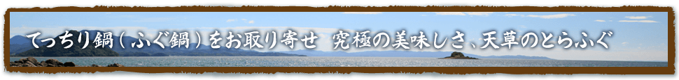 てっちり鍋(ふぐ鍋)をお取り寄せ!究極の美味しさ、天草のとらふぐ